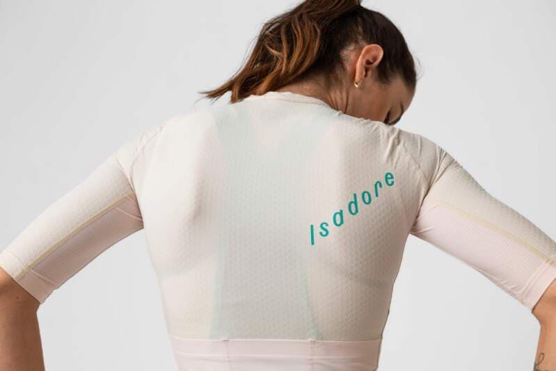 W Cyklodres ISADORE Echelon Aero Jersey Butter - náhled 4
