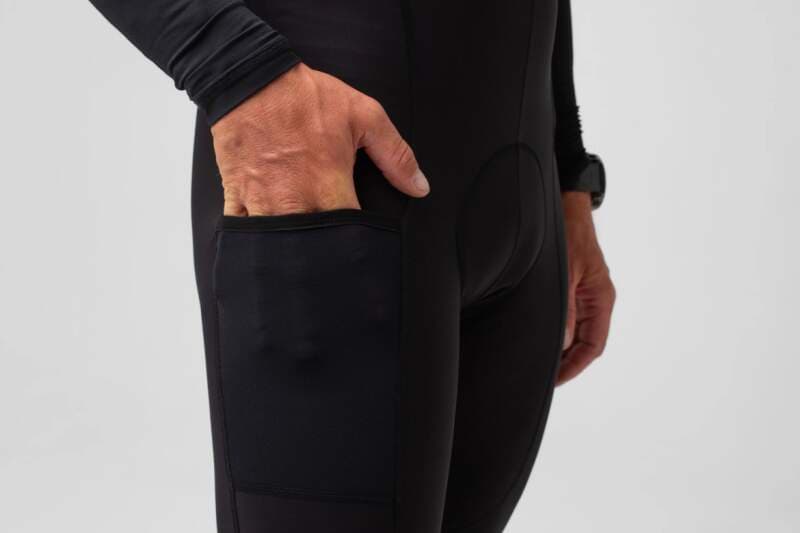 Cyklokalhoty ISADORE Signature Thermal Tights Black - náhled 4