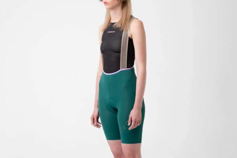 W Cyklokalhoty ISADORE Alternative Bib Shorts Quetzal Green - náhled 4