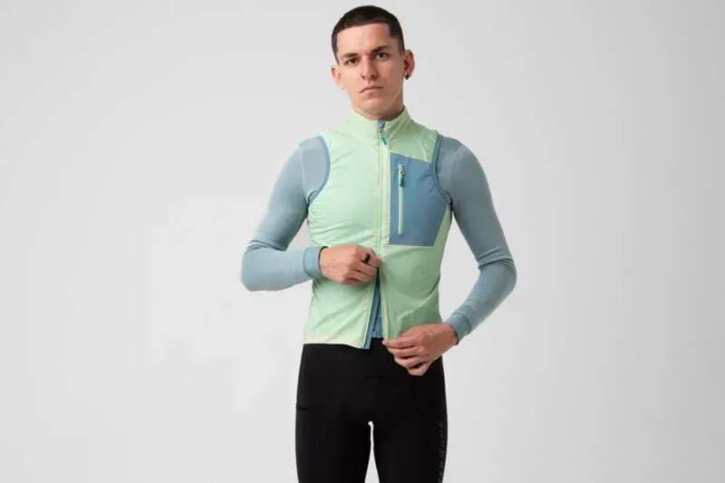 Cyklovesta ISADORE Alternative Insulated Vest Seafoam Green - náhled 4