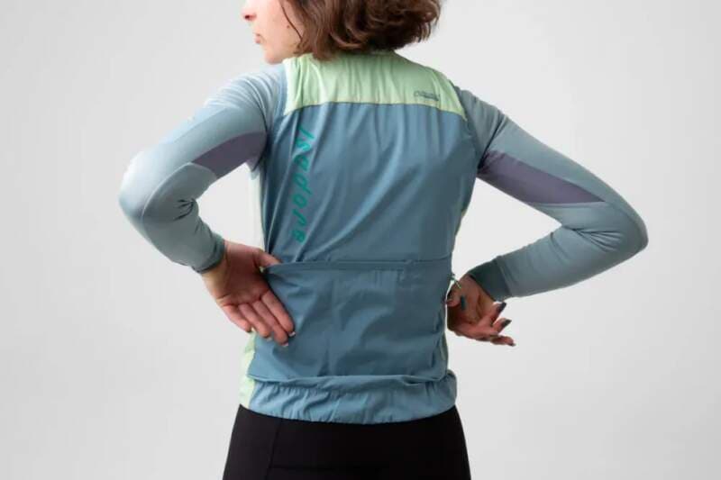 Cyklovesta ISADORE Alternative Insulated Vest Seafoam Green - náhled 4