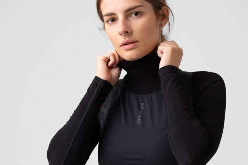 Triko ISADORE Winter Wind Block Long Sleeve Baselayer Black - náhled 4