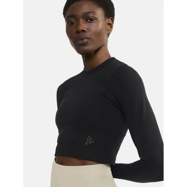 W Top CRAFT ADV Tone Seamless Cropped LS - náhled 4