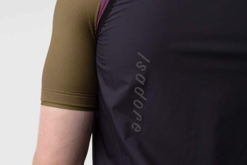 Cyklovesta ISADORE Signature Rain Gilet Anthracite - náhled 5