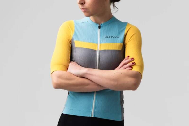 W Cyklodres ISADORE Patchwork Air Jersey Aquarelle - náhled 5
