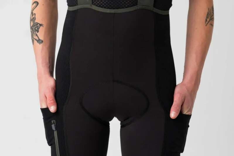 Cyklokalhoty ISADORE Distance Cargo Wool Bib Shorts Ganache - náhled 5