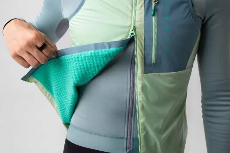 Cyklovesta ISADORE Alternative Insulated Vest Seafoam Green - náhled 5