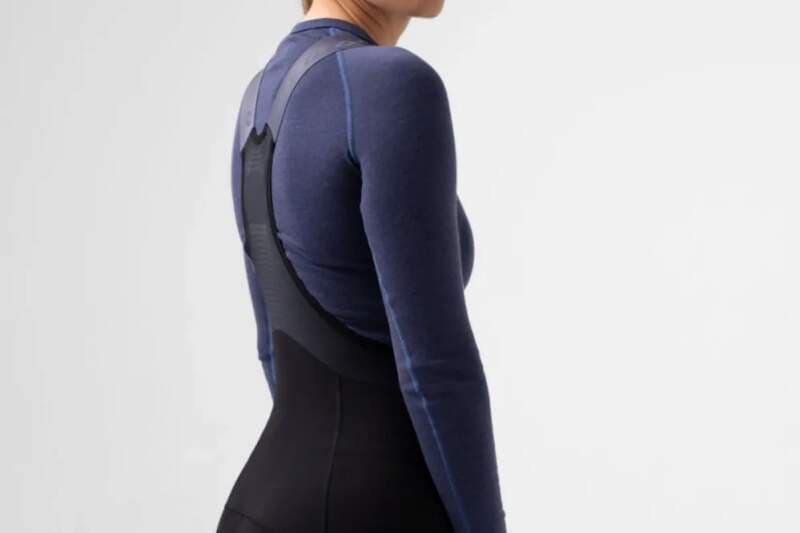 W Triko ISADORE Merino Long Sleeve Baselayer Crown Blue - náhled 5