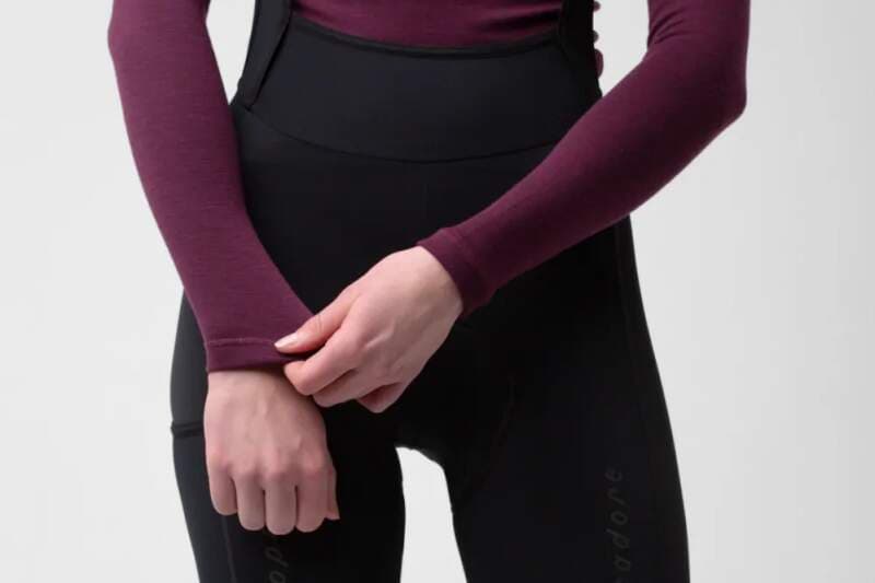 W Triko ISADORE Merino Long Sleeve Baselayer Fig - náhled 5
